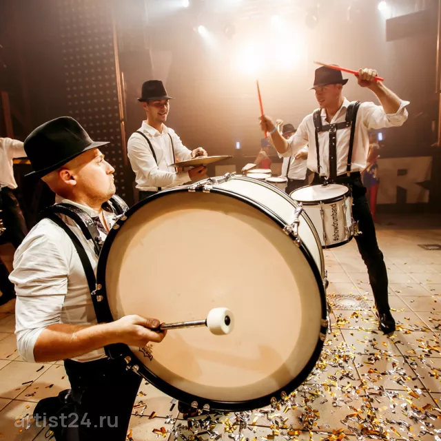 Группа барабанщиков «Show Drum Band» — барабанное шоу, фото 4