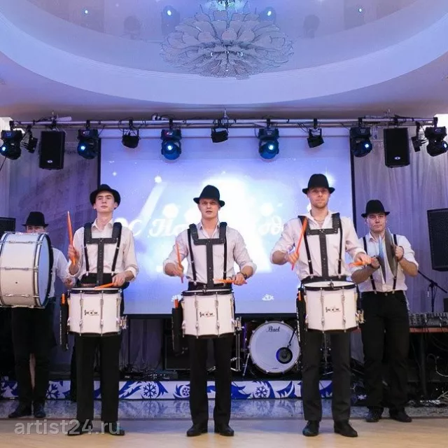 Группа барабанщиков «Show Drum Band» — барабанное шоу, фото 7