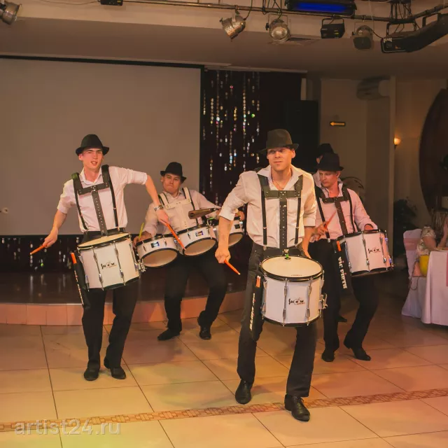 Группа барабанщиков «Show Drum Band» — барабанное шоу, фото 9