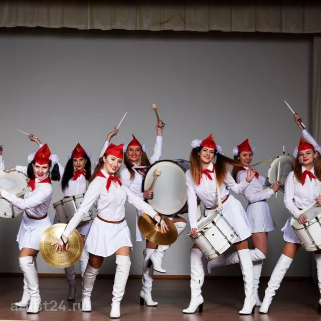 Шоу барабанщиц DRUMBEAT — барабанное шоу, фото 4