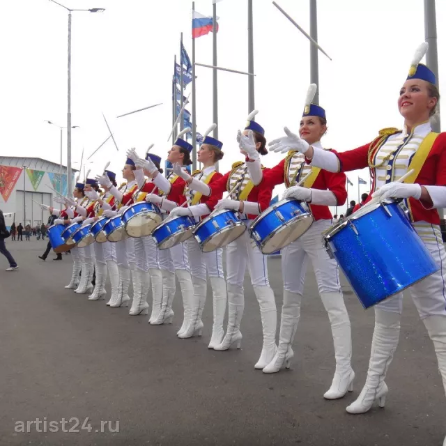 Шоу барабанщиц «Феерия» — барабанное шоу, фото 4