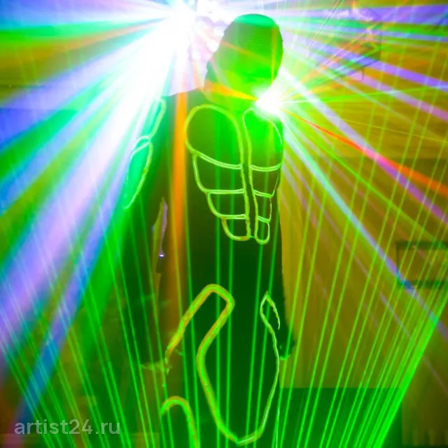 Laser Man Show — световое шоу, фото 3