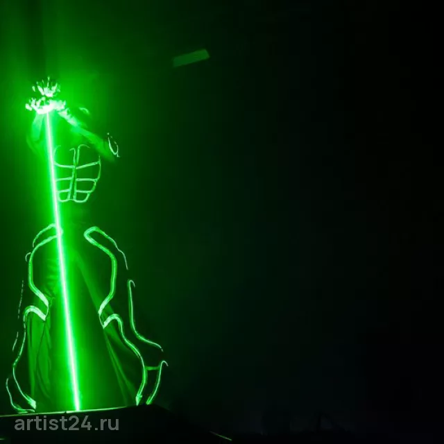 Laser Man Show — световое шоу, фото 4