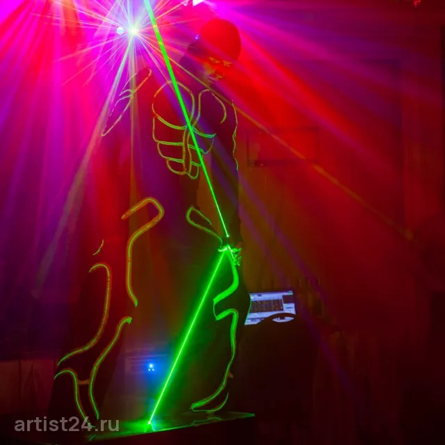 Laser Man Show — световое шоу, фото 5