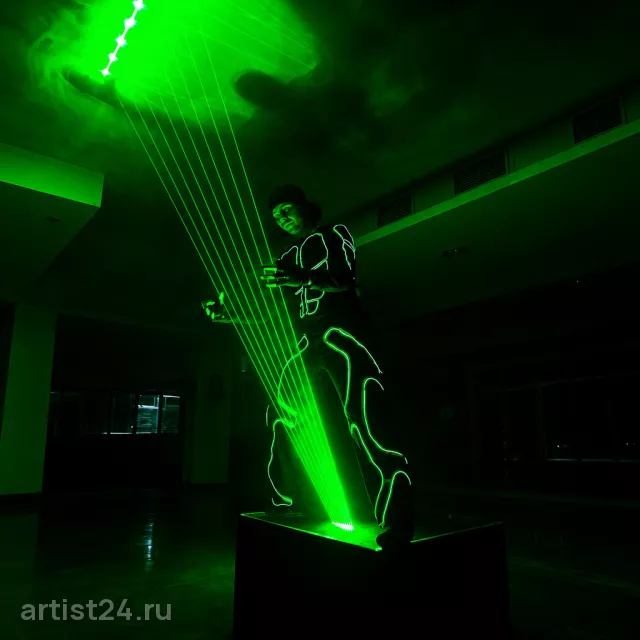 Laser Man Show — световое шоу, фото 6