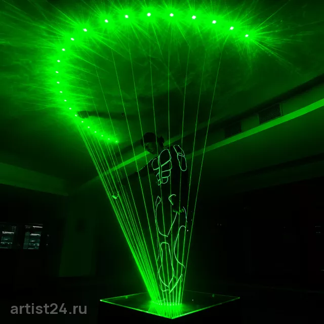 Laser Man Show — световое шоу, фото 8