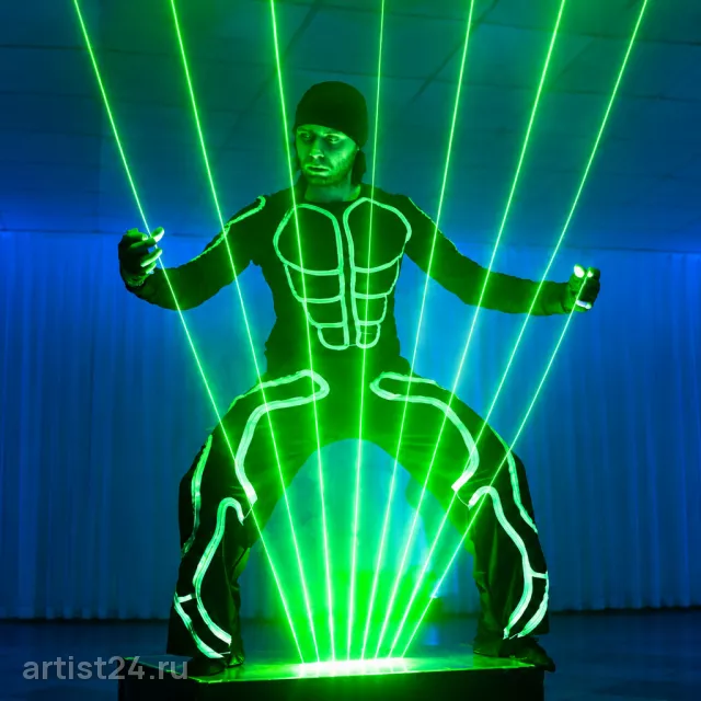 Laser Man Show — световое шоу, фото 9