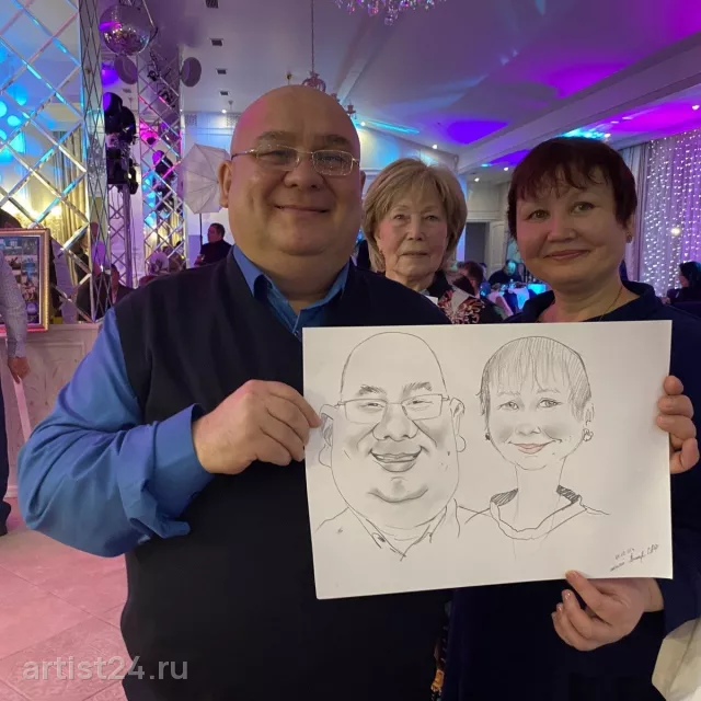 Художник-шаржист Руслан Камалов — шаржист