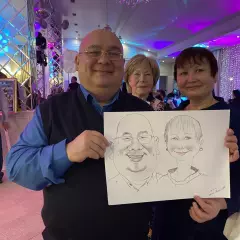 Художник-шаржист Руслан Камалов