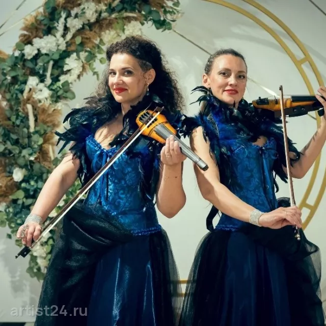 Скрипичное шоу Fieria — скрипач