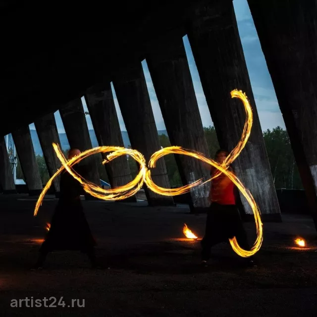 Огненное шоу Art Lab VESP — световое шоу