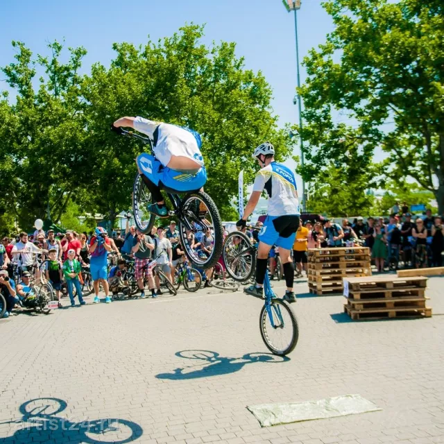 Велошоу TRIALXSHOW — цирковой артист, фото 5
