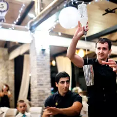 Бармен-шоу Романа Бурлаки Flair Zone