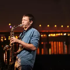 Саксофонист Сергей Цапаев