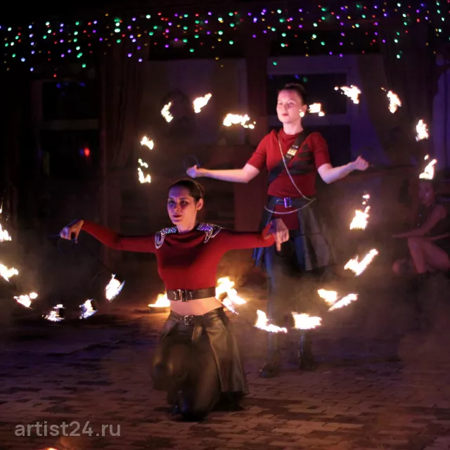 Огненное шоу Moon Crystal Fire — световое шоу, фото 3