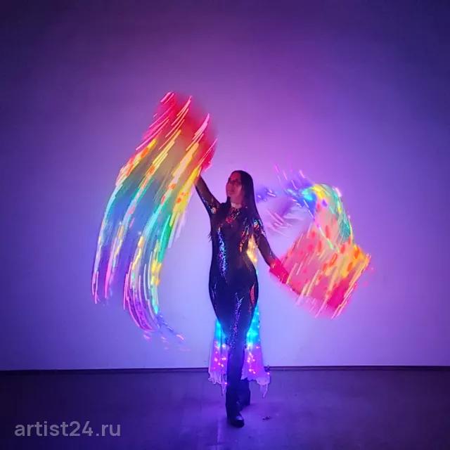 Огненное шоу Moon Crystal Fire — световое шоу, фото 7