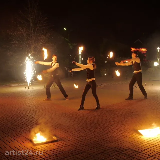 Огненное шоу Flame — световое шоу, фото 3