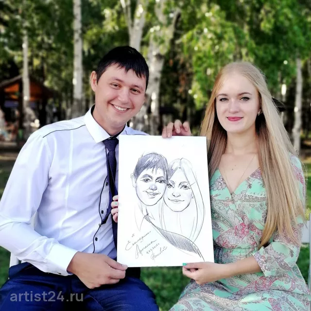 Шаржист Оксана Венкова — шаржист