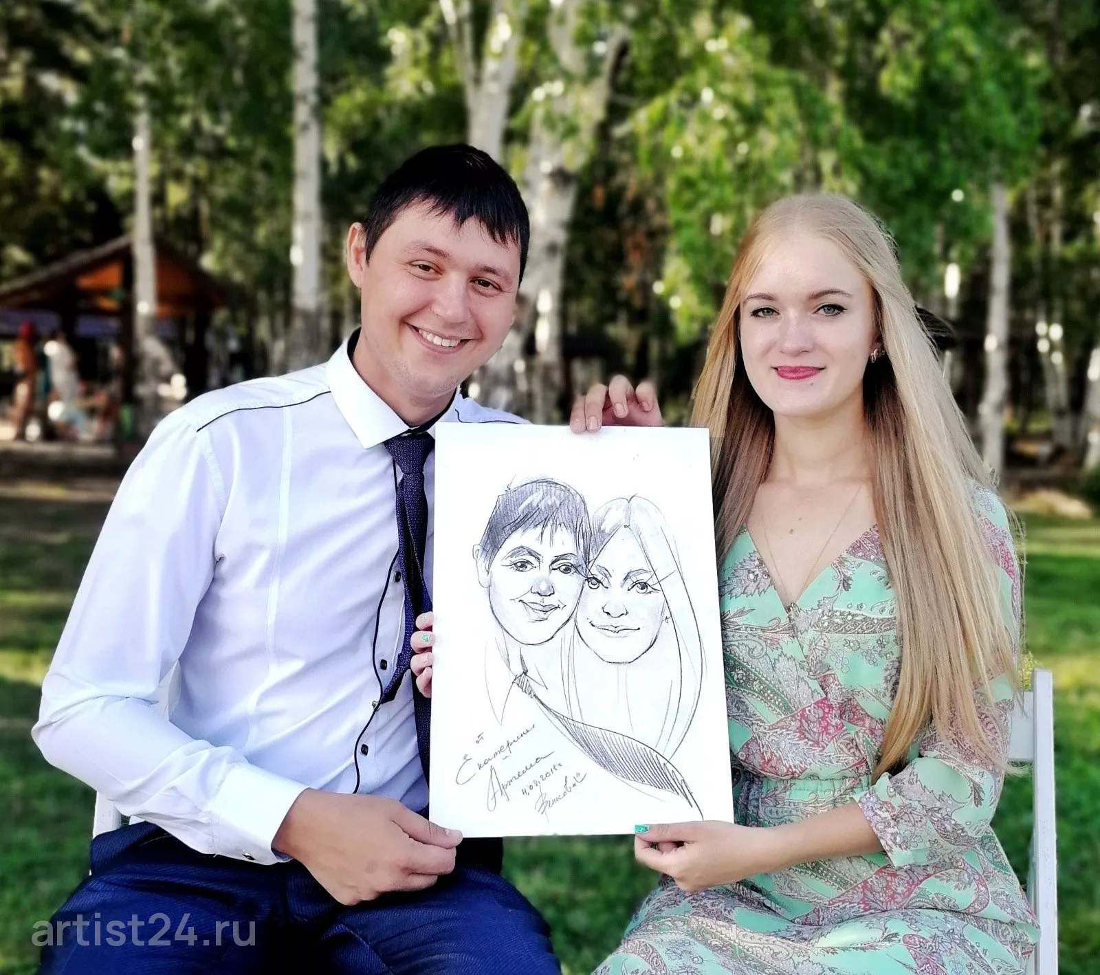 Шаржист Оксана Венкова — шаржист