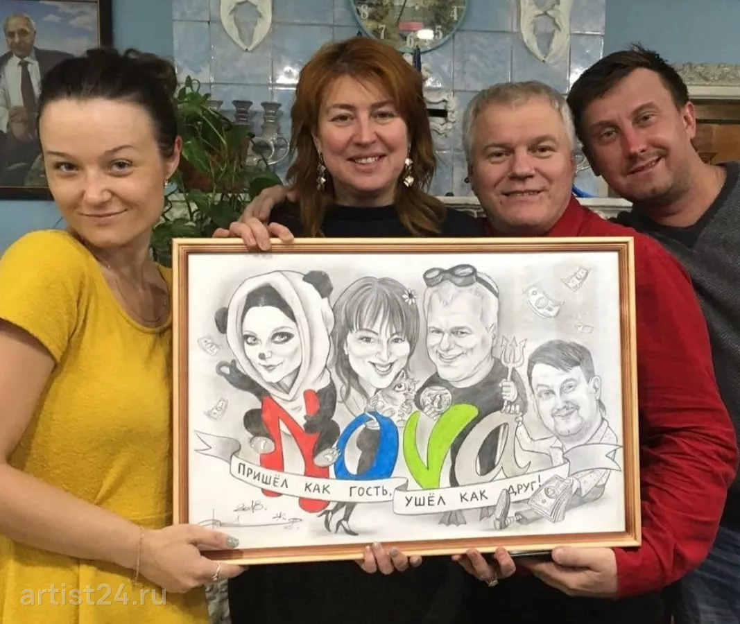 Шаржист Илья Клычев — шаржист