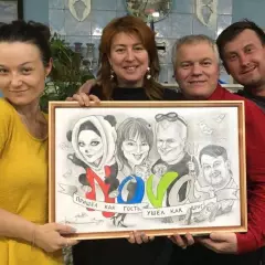 Шаржист Илья Клычев