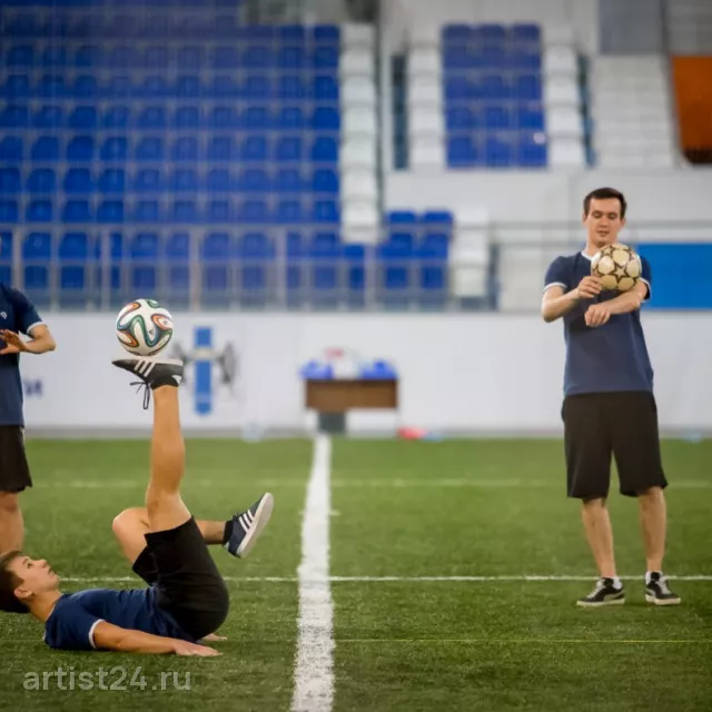 Шоу-группа футбольного фристайла FreeWay — цирковой артист, фото 5