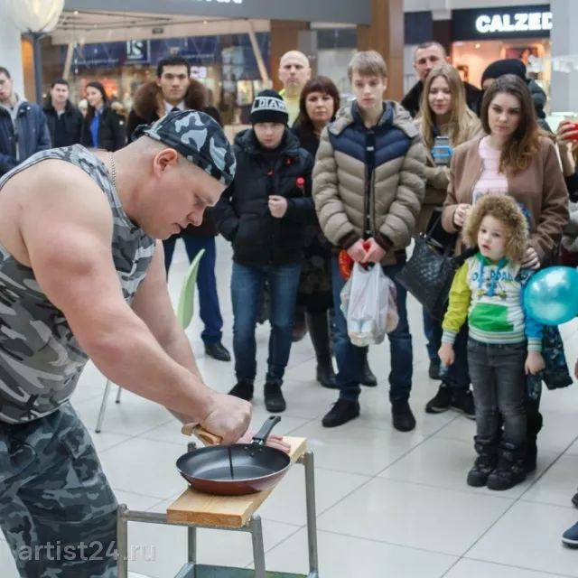 Силовое шоу Стальной характер — цирковой артист, фото 3