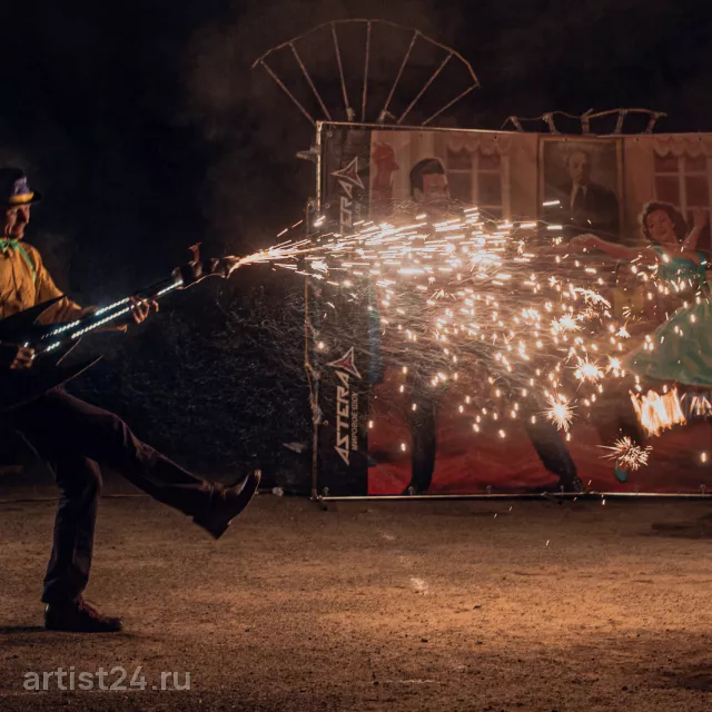 Фаер-шоу ASTERA — световое шоу, фото 4
