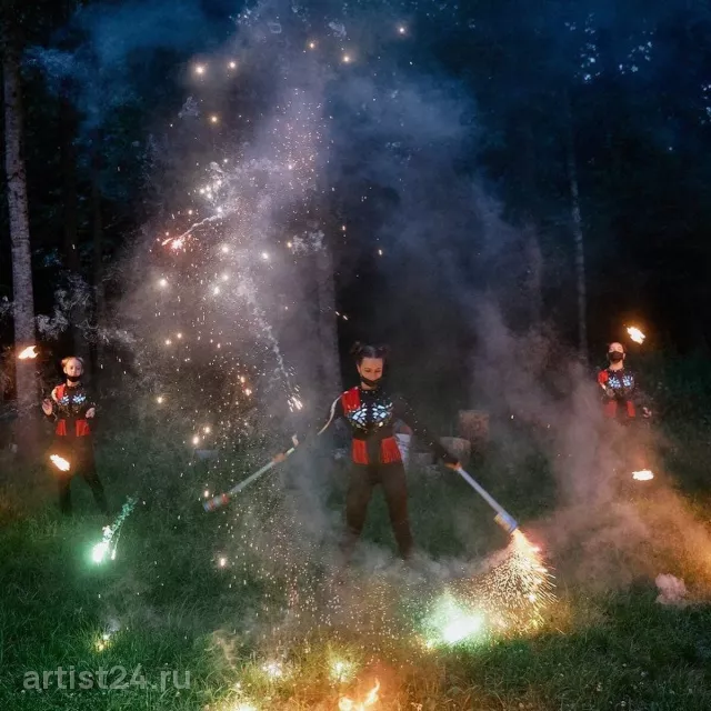 Театр огня Стихия — световое шоу, фото 3