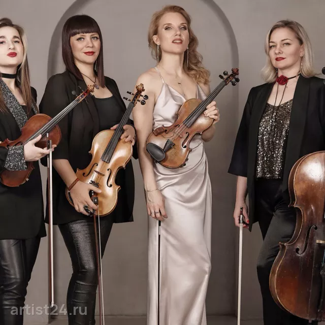 Струнный квартет Vendetta Quartet — скрипач