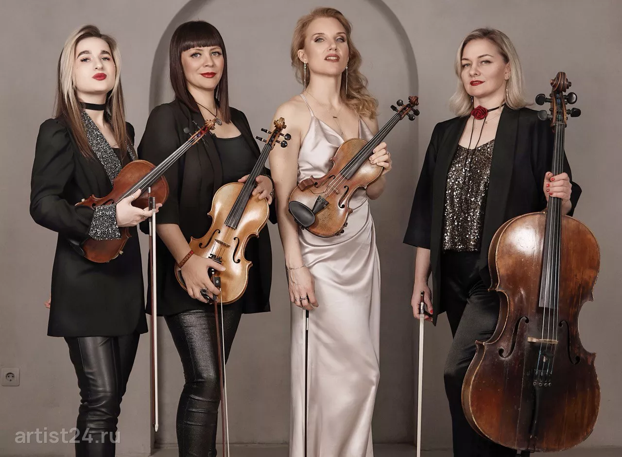 Струнный квартет Vendetta Quartet — скрипач