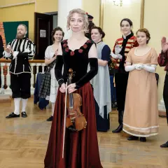 Скрипачка Татьяна Сорокина
