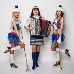 Баянистка Елена Горбунова
