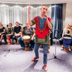 Барабанное шоу Алекса Рэндома