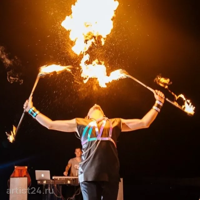 Огненное шоу Show4Sochi — световое шоу, фото 6