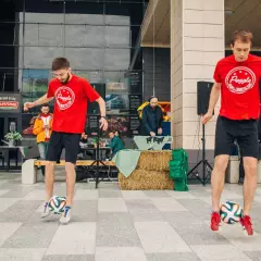 Шоу футбольного фристайла Puzzle