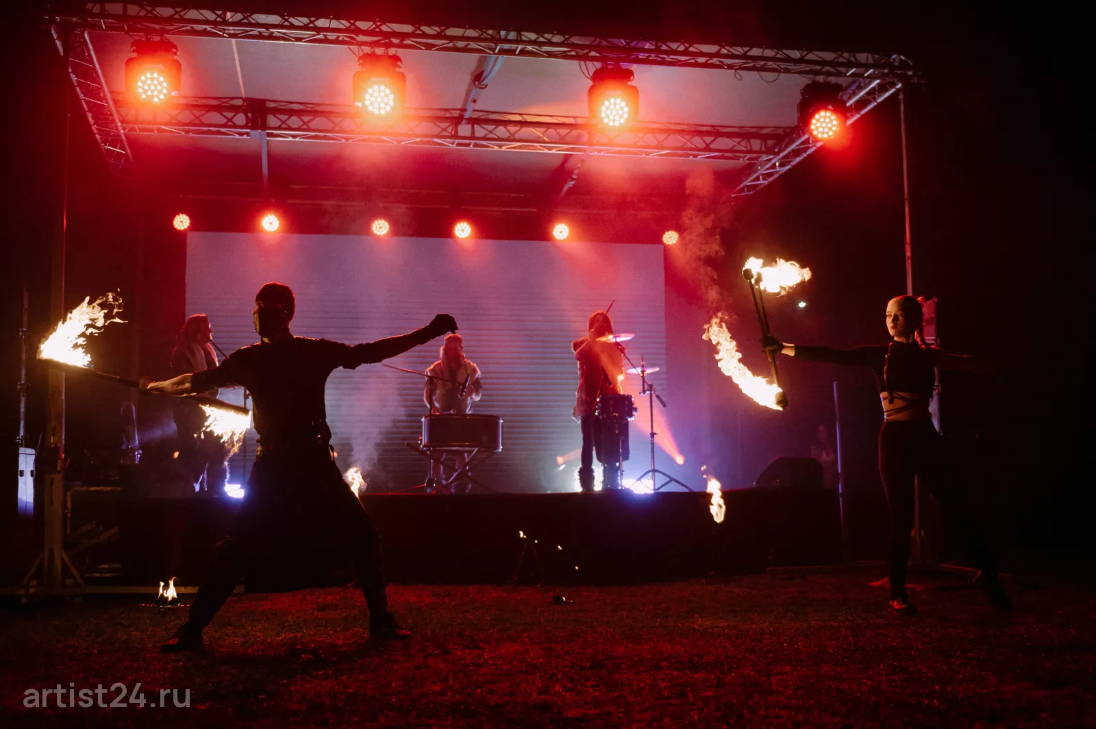 Фаер-шоу Original Fireshow — световое шоу