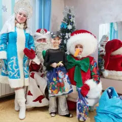 Дед Мороз и Снегурочка Ирина