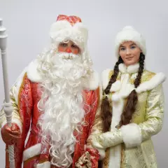 Дед Мороз и Снегурочка Максим Деркин с супругой