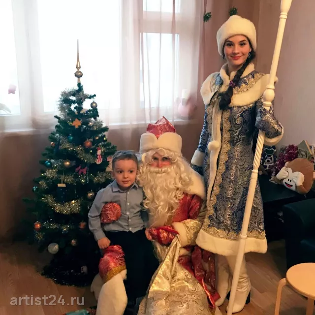 Дед Мороз и Снегурочка Максим Деркин с супругой — Дед Мороз, фото 9