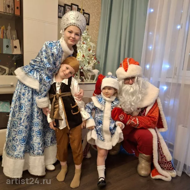Дед Мороз и Снегурочка Марины Веселовой — Дед Мороз