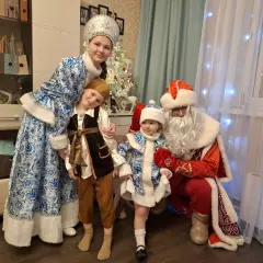 Дед Мороз и Снегурочка Марины Веселовой