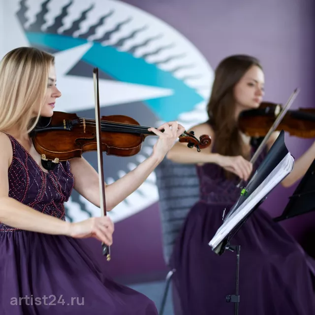 Струнное трио GRITS MUSIC — скрипач, фото 3