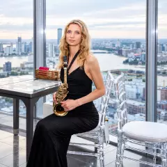 Саксофонистка Аида Савина
