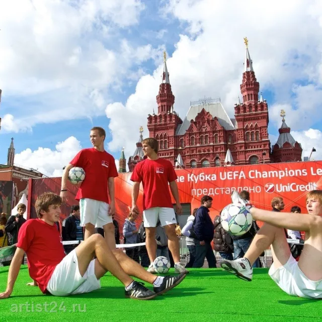 Шоу футбольного фристайла MoscowFF — шоу-программа, фото 2