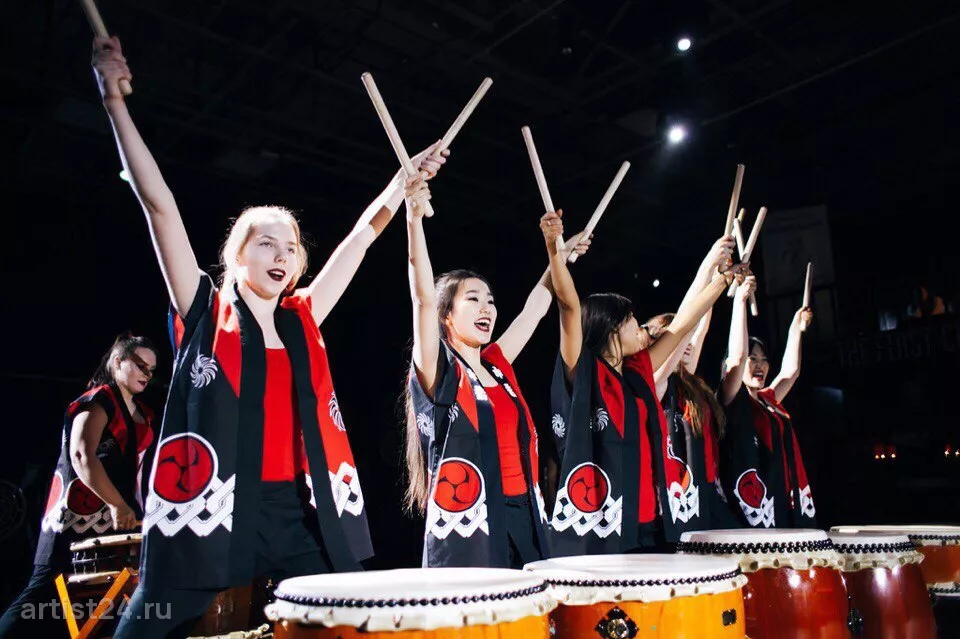 Барабанное шоу Taiko in-Spiration — барабанное шоу