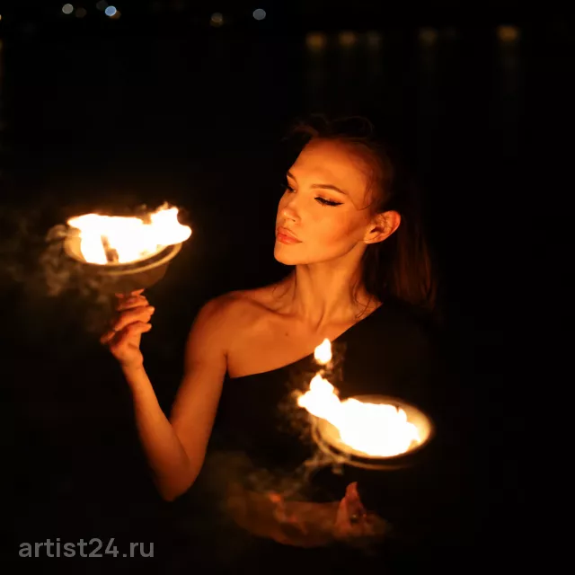 Фаер-шоу Night Furia — световое шоу, фото 5