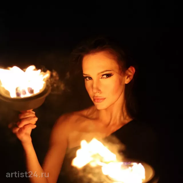 Фаер-шоу Night Furia — световое шоу, фото 6