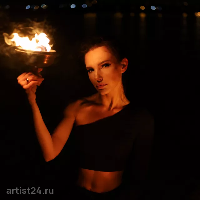 Фаер-шоу Night Furia — световое шоу, фото 9