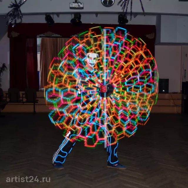 Световое шоу GlowMan — световое шоу, фото 4